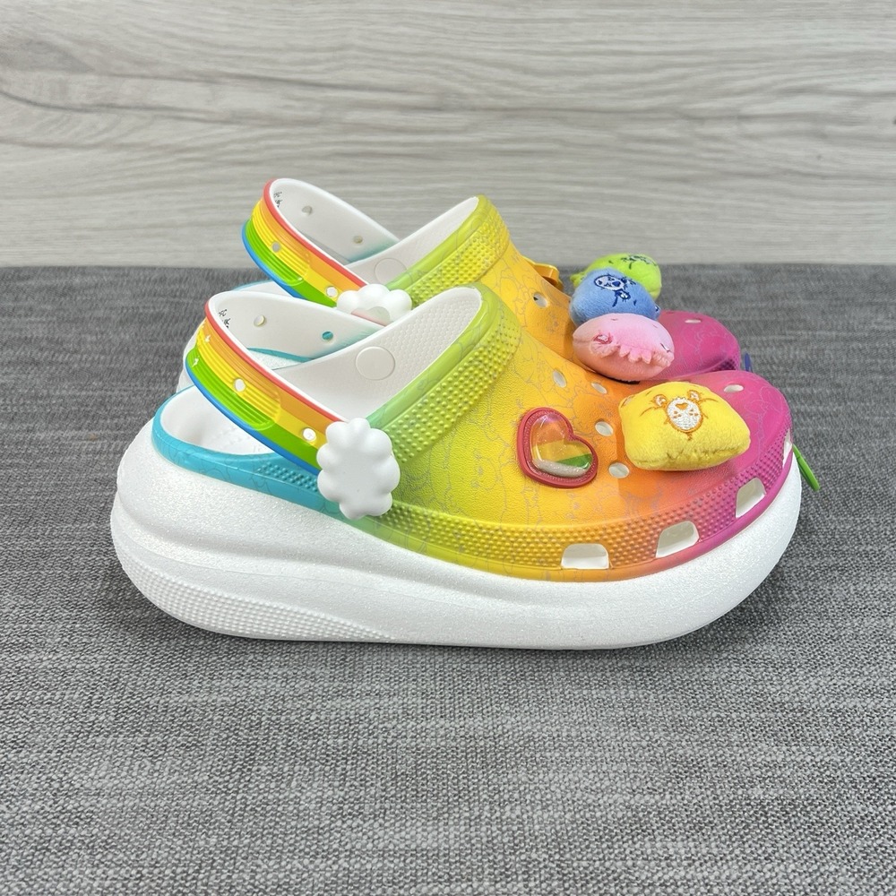 CROCS x Care Bears Crush Clog 'Light On' New 210103 Size Women's 6 - Picture 2 of 9